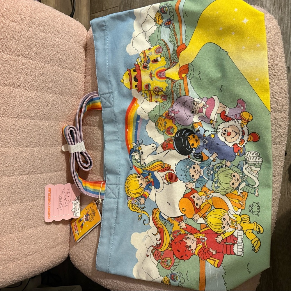 Loungefly Rainbow Brite Tote Bag